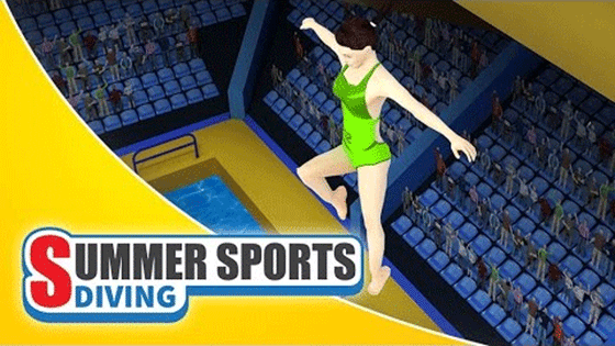 Summer Sports: Diving Banner
