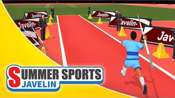 Summer Sports: Javelin Banner